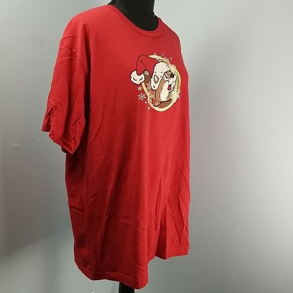 Buc-ees Christmas 2023 T-shirt Short Sleeve Beginning To Look A Lot Like Red XL - Picture 8 of 9